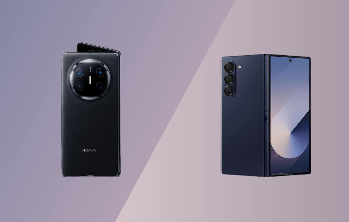 مقارنة بين هاتفي Huawei Mate X6 و Galaxy Z Fold6