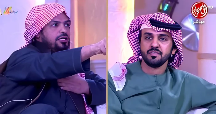 ” الرويس” يعتذر على الهواء لضيف إماراتي في برنامج “مجلس الصياهد” . صحيفة المرصد