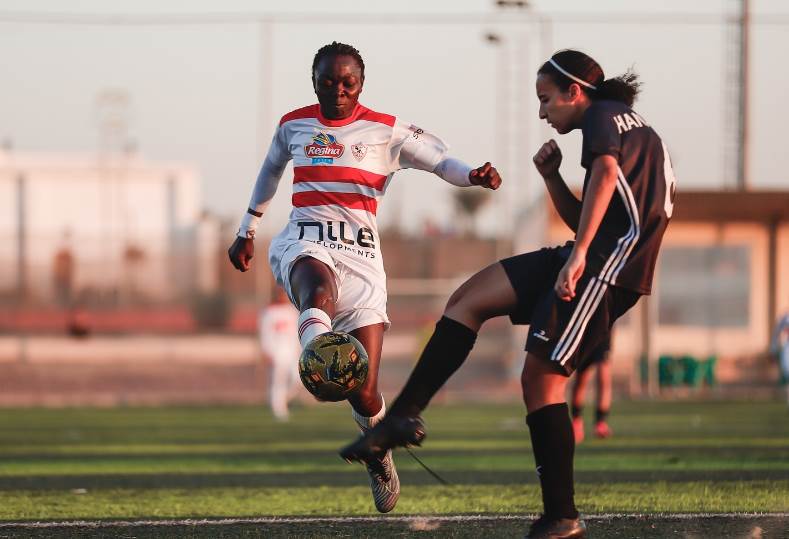 الزمالك يهزم الجونة بسداسية في الجولة الـ 13 من دوري الكرة النسائية